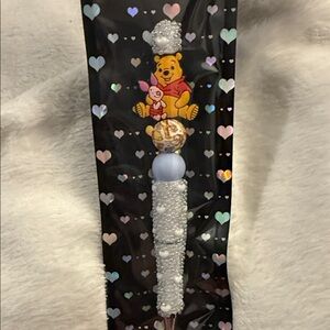 Winnie the Pooh & Piglet Beaded pen